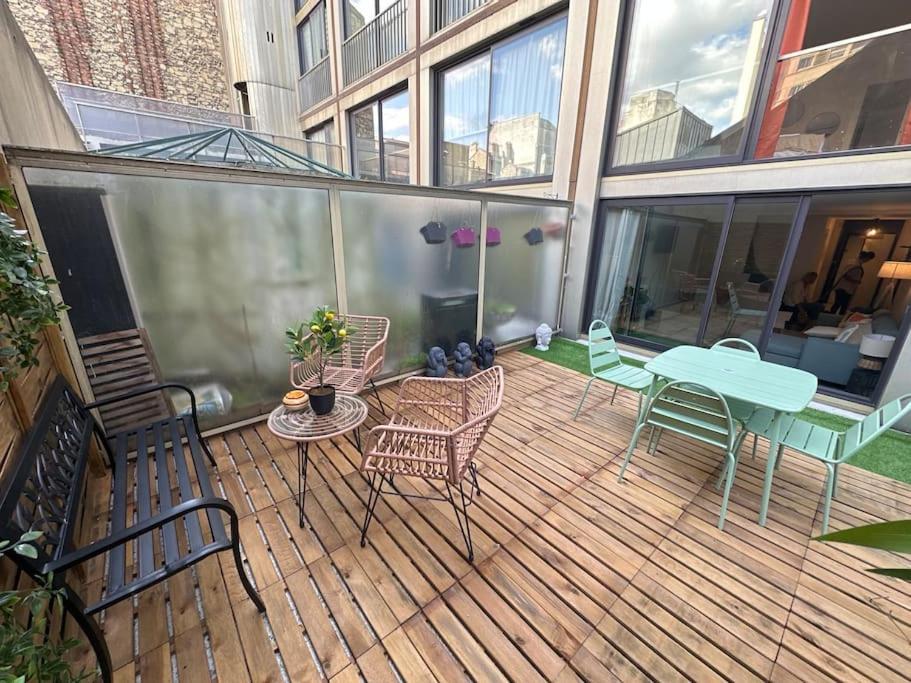 Drouet D'Erlon Duplex Spacieux, Terrasse Au Centre ランス エクステリア 写真